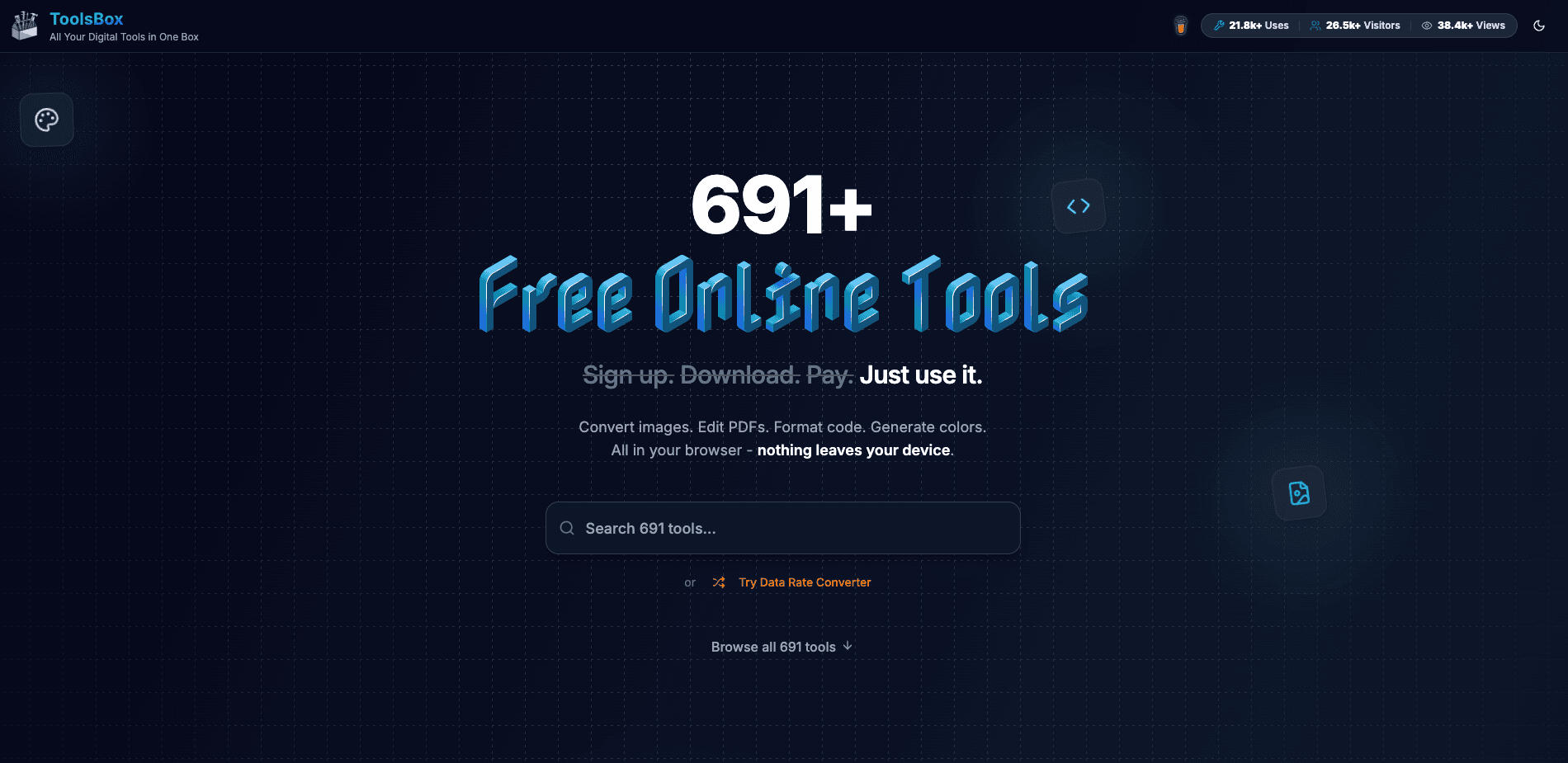 ToolsBox screenshot 1