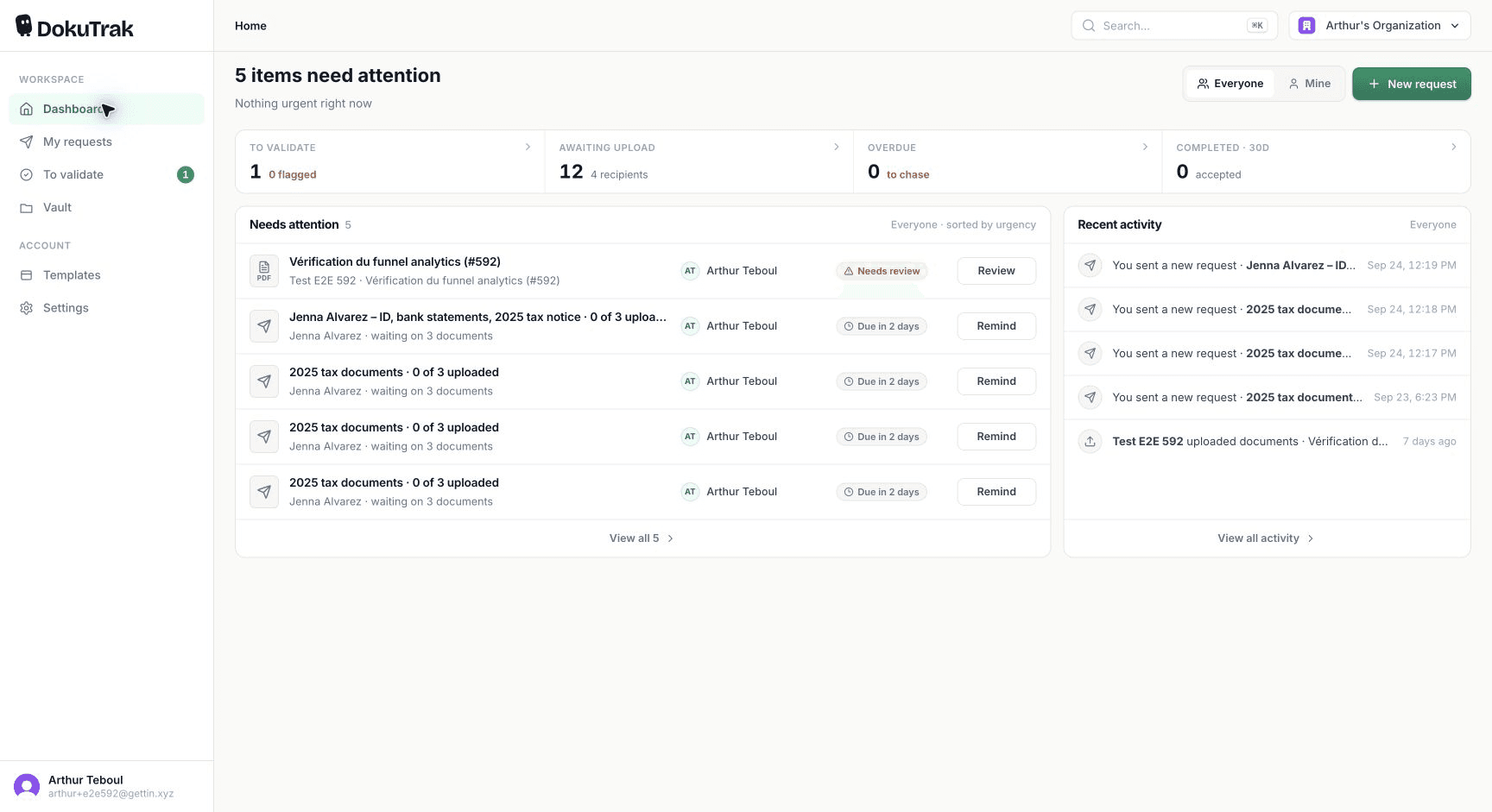 DokuTrak screenshot 4