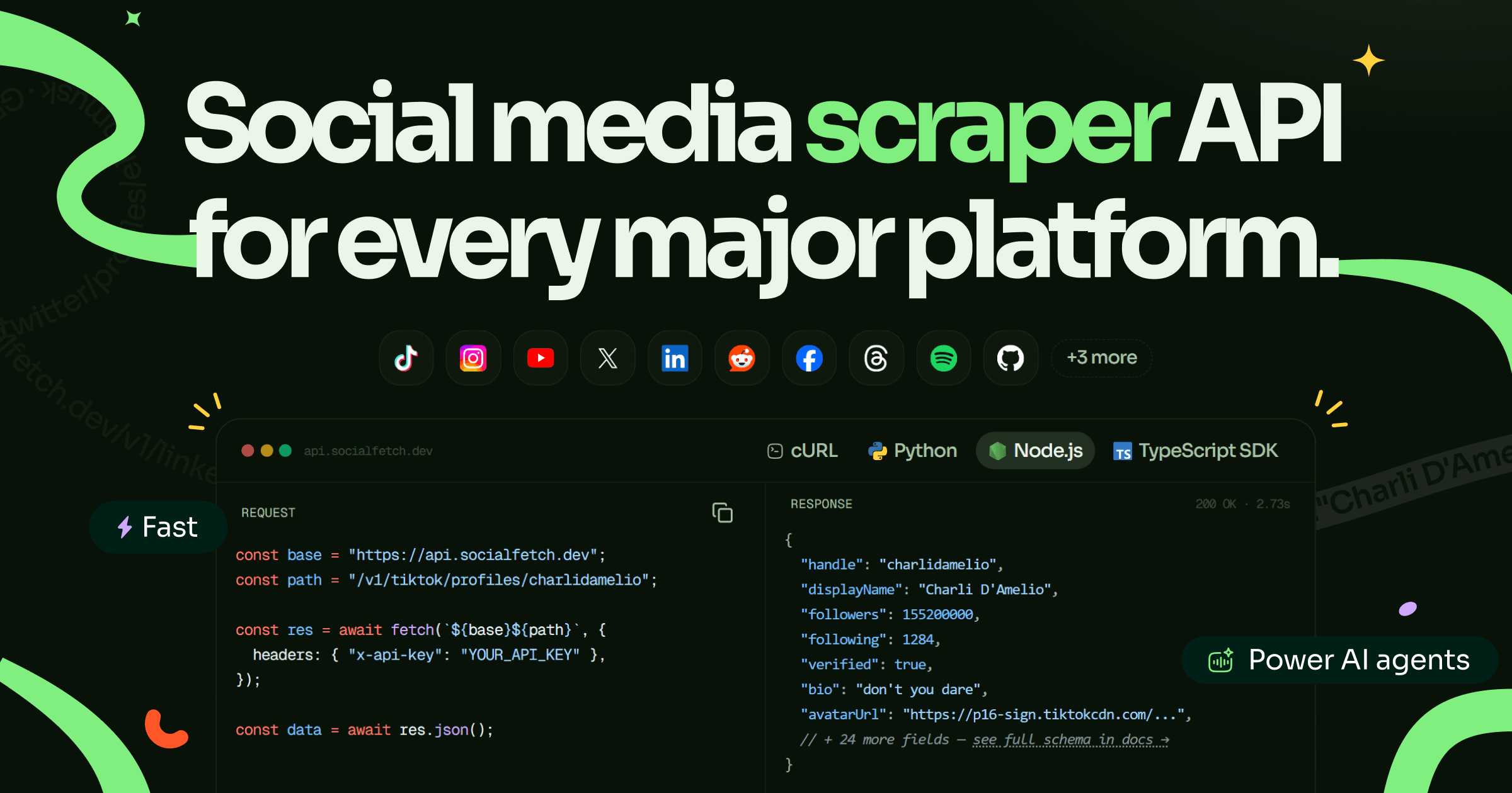 Social Fetch screenshot 1