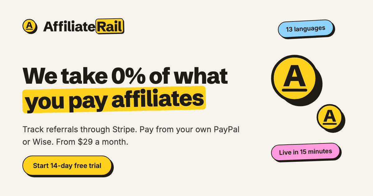 AffiliateRail screenshot 1