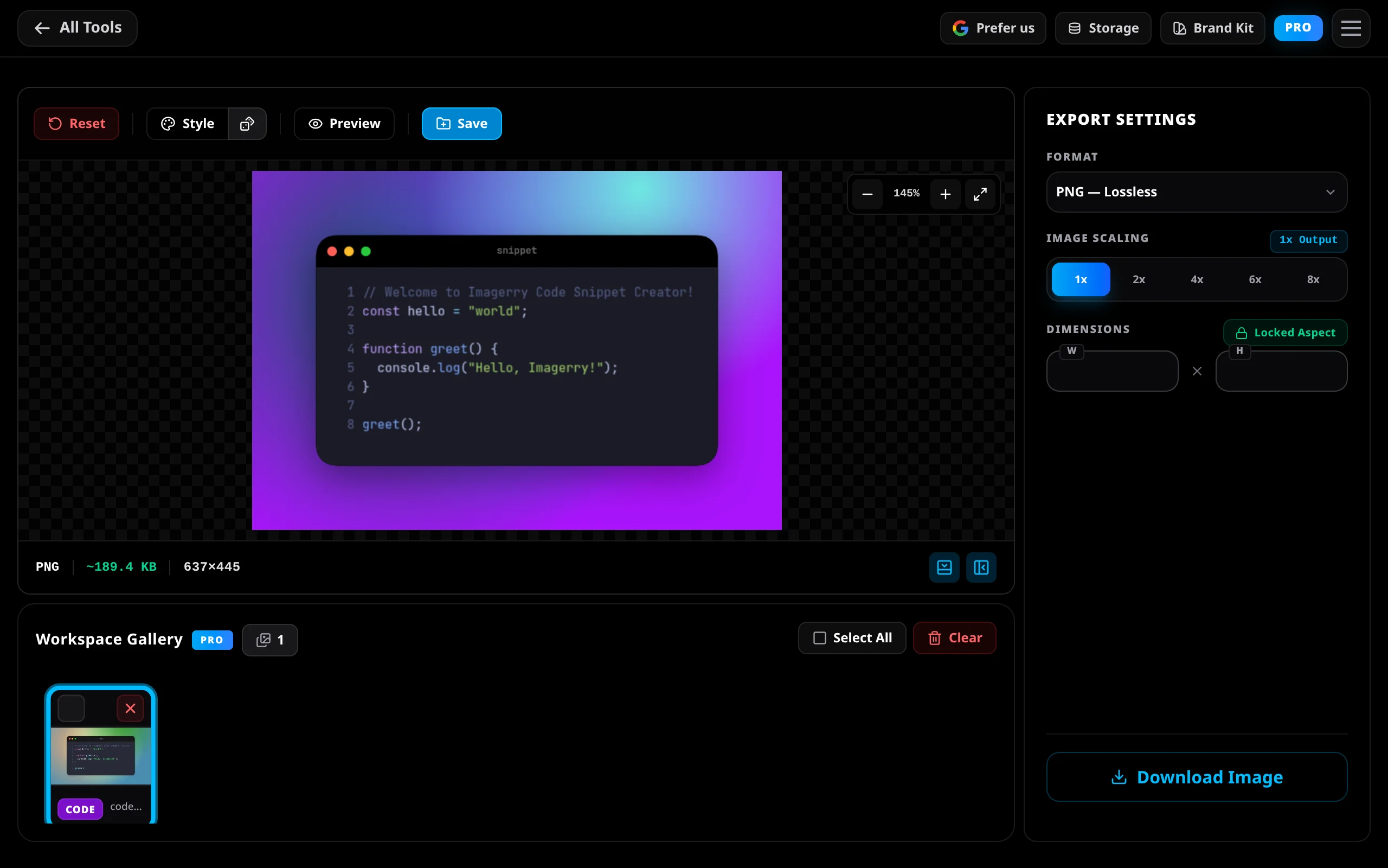 Imagerry screenshot 2