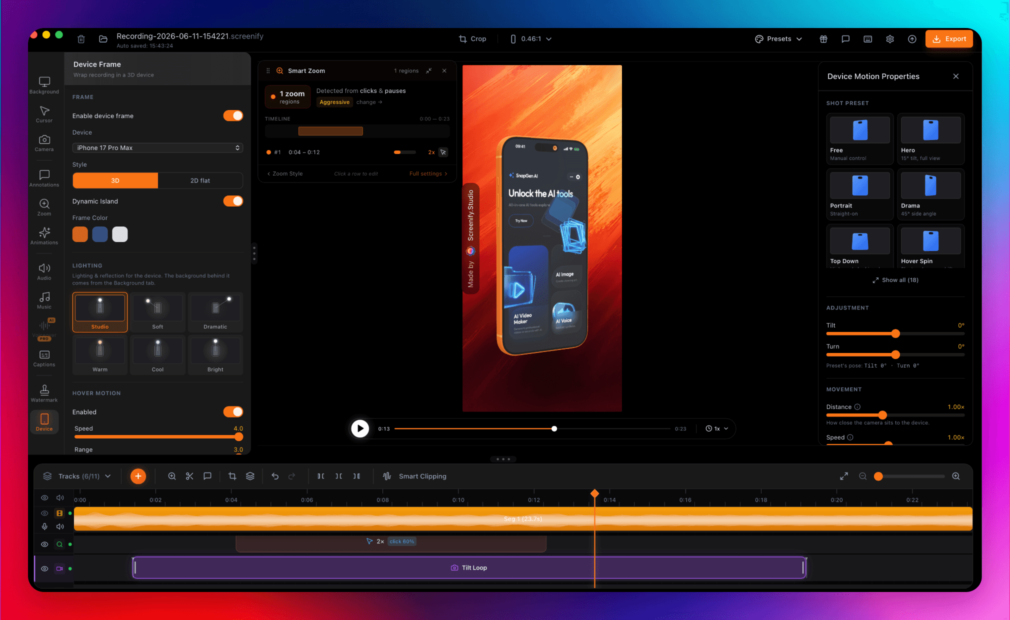 Screenify Studio screenshot 4