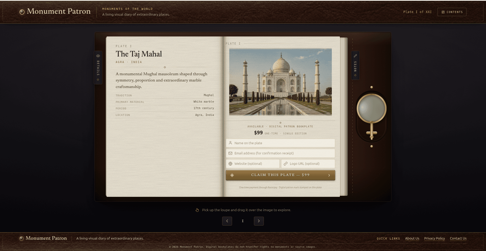 Monument Patron screenshot 2