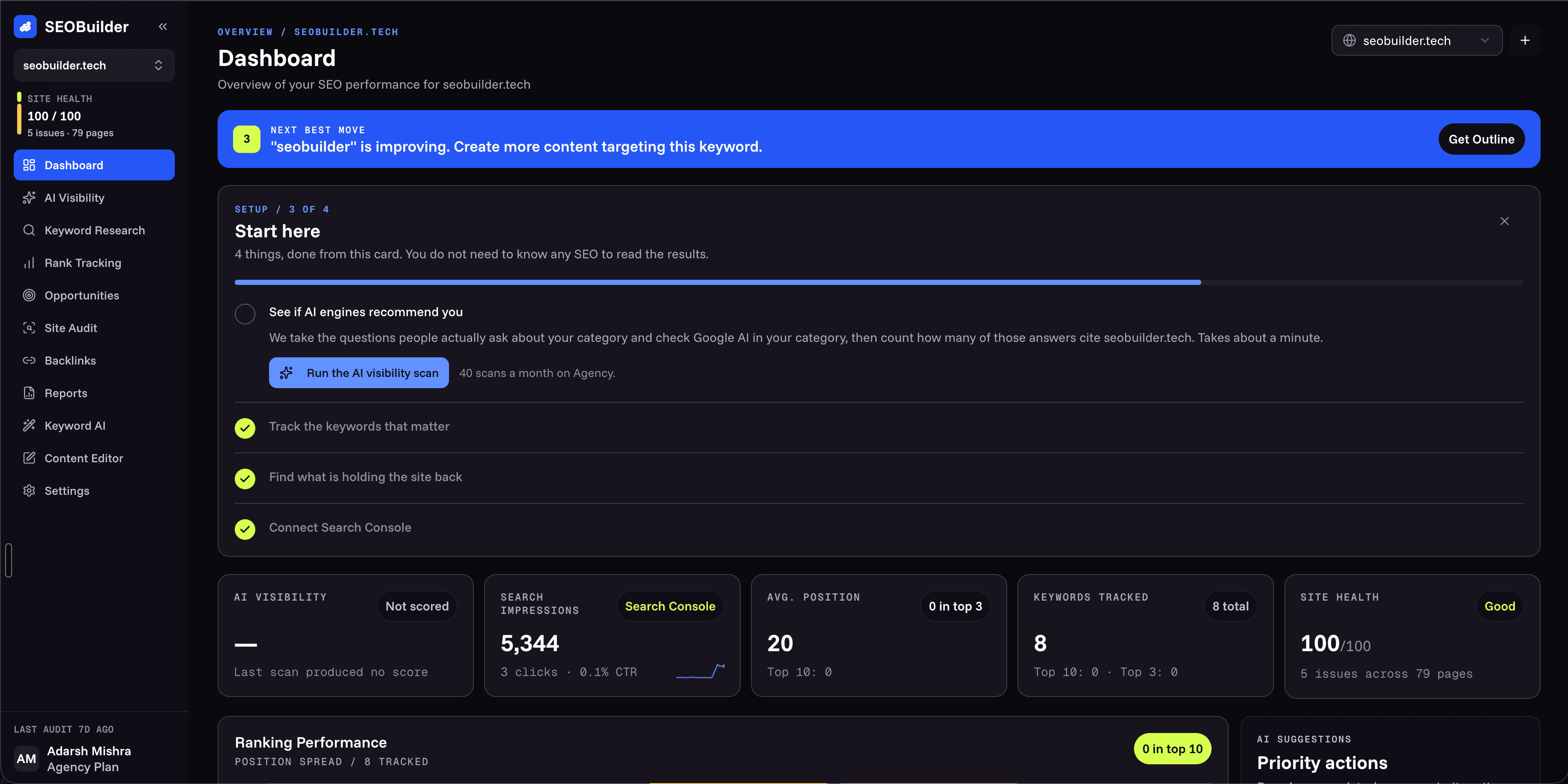 SEOBuilder screenshot 2