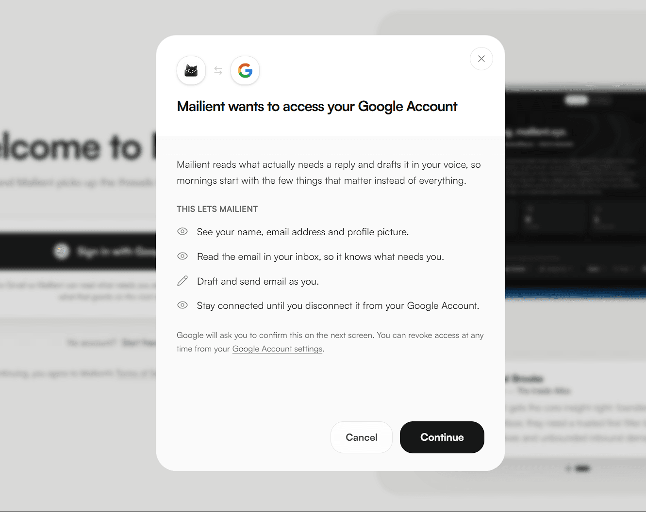 Mailient screenshot 4