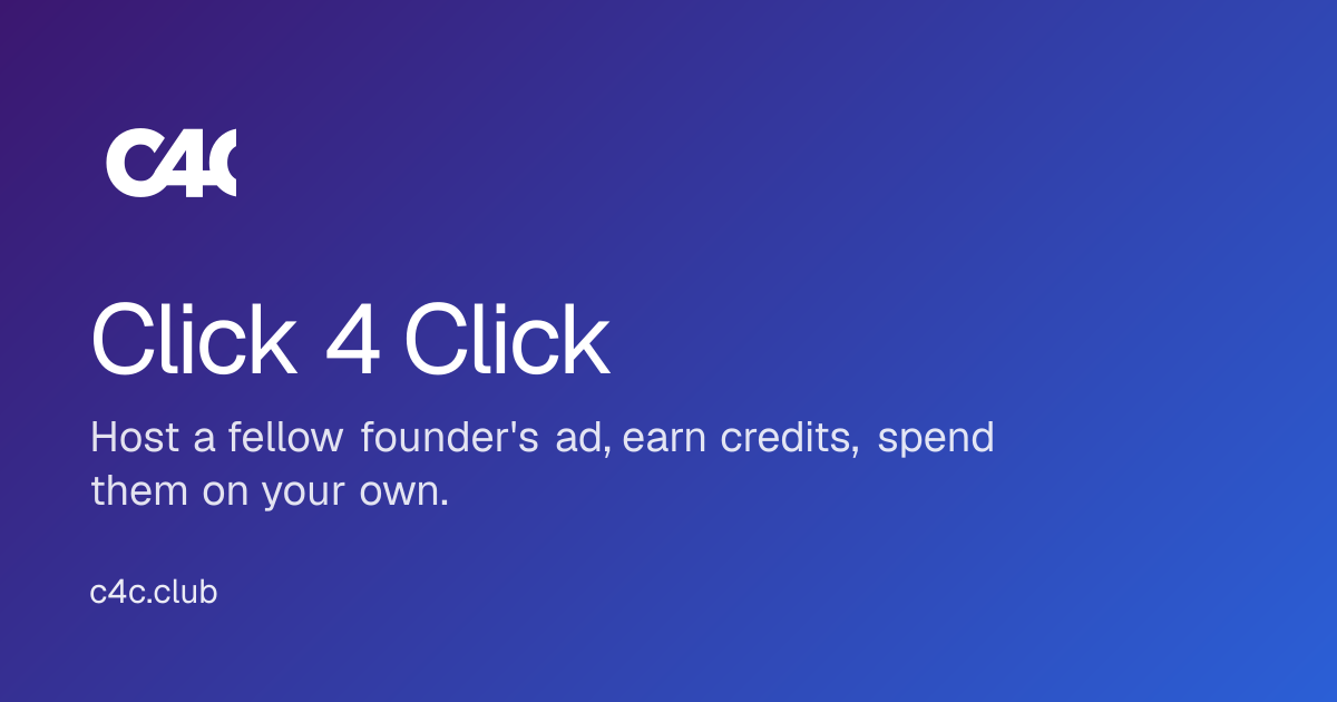Click 4 Click Club screenshot 1