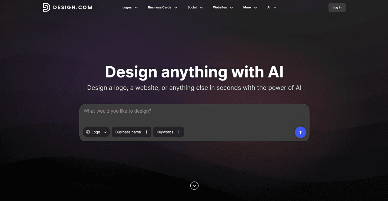 Design.com AI Image Generator screenshot 1