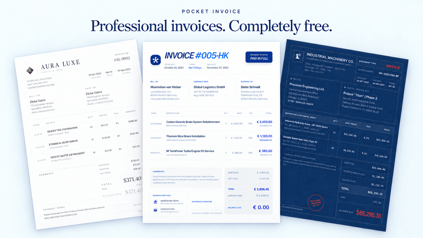Pocket Invoice screenshot 3
