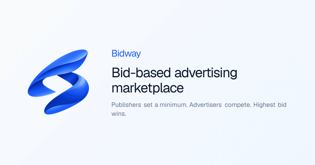 Bidway screenshot 1