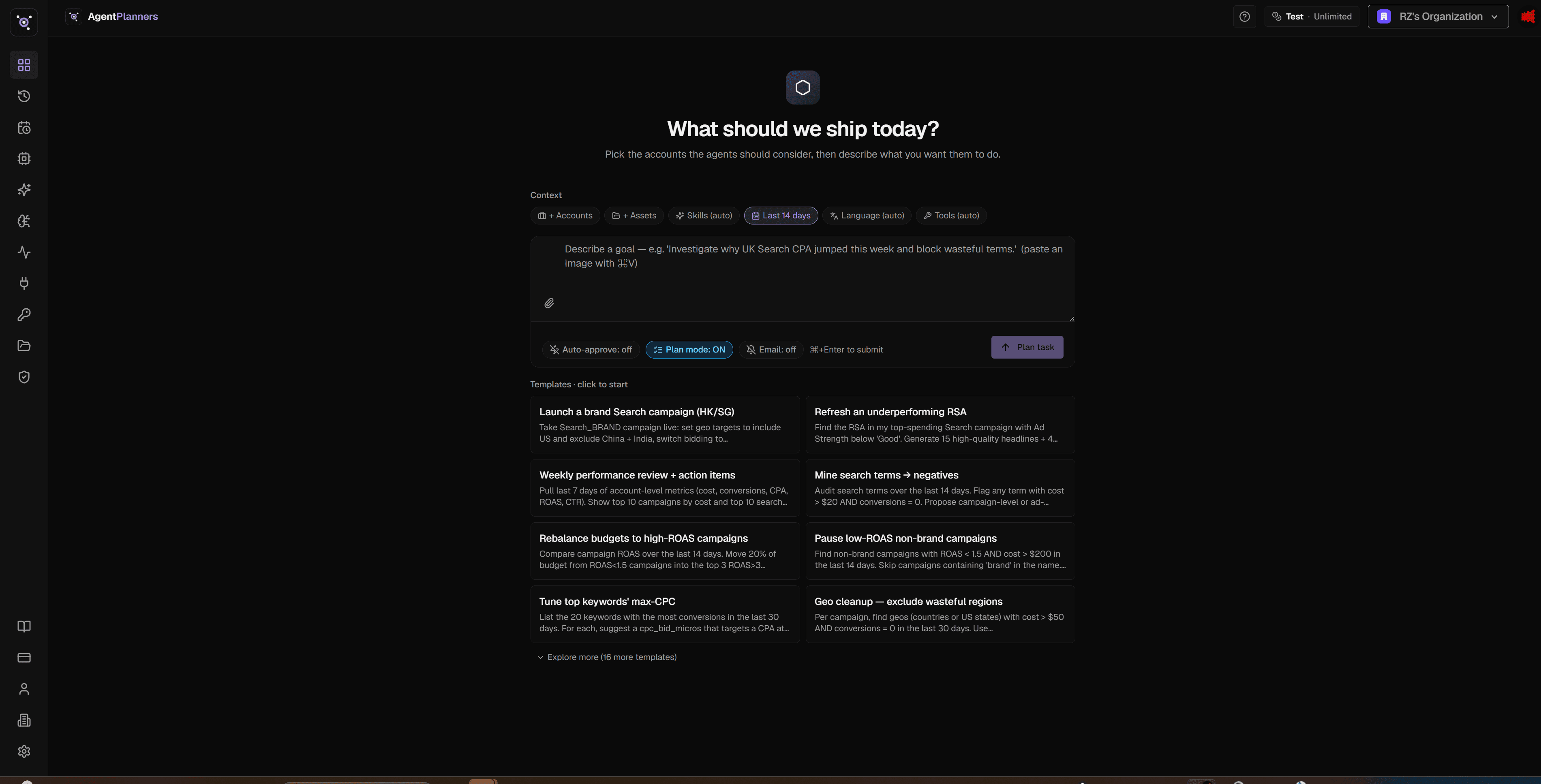 Agent Planners screenshot 2
