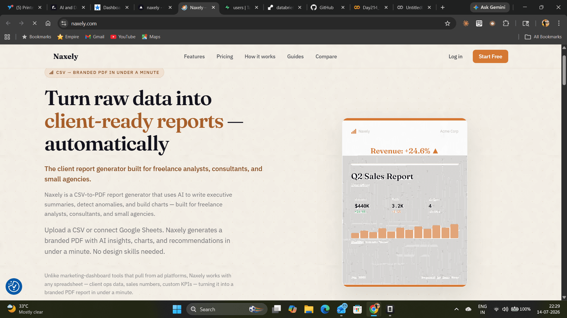 Naxely screenshot 1