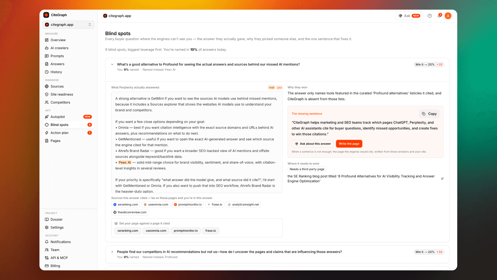 CiteGraph screenshot 4