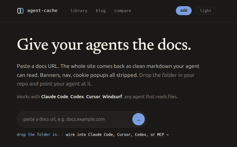 Agent Cache screenshot 5